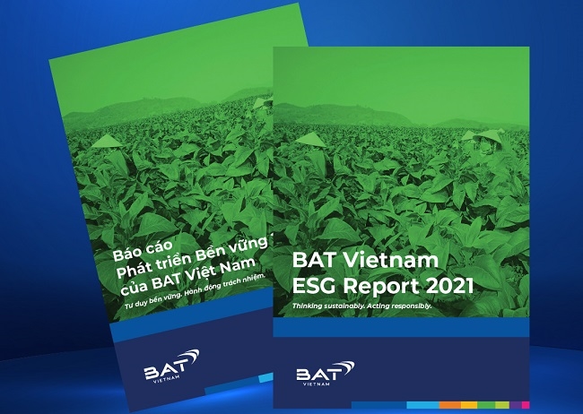 BAT Việt Nam công bố báo cáo ESG 2021 chứng minh lời nói đi đôi với hành động