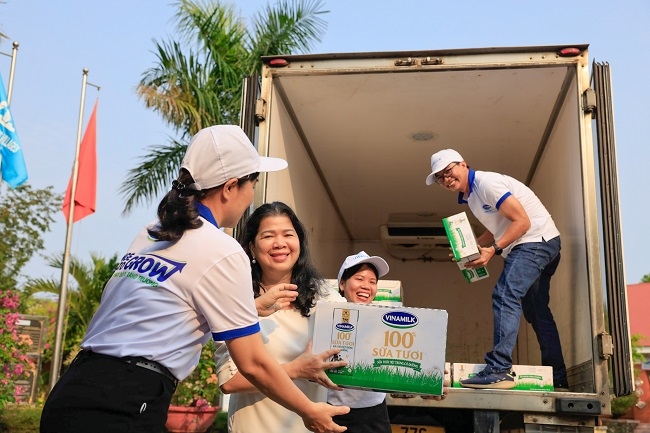 Vinamilk khởi động hành trình năm thứ 15 của Quỹ sữa Vươn cao việt Nam tại nhiều địa phương 4