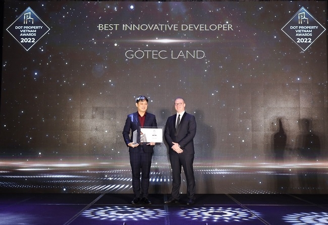 Đổi mới qua từng dự án triển khai – Gotec Land được vinh danh giải thưởng danh giá