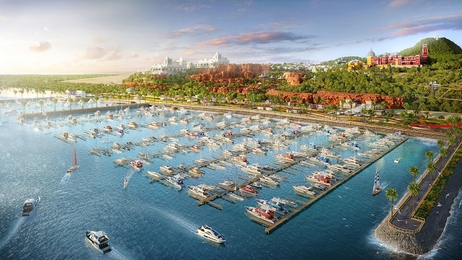Bất động sản thành phố vịnh du thuyền, mô hình hút vốn đầu tư 2
