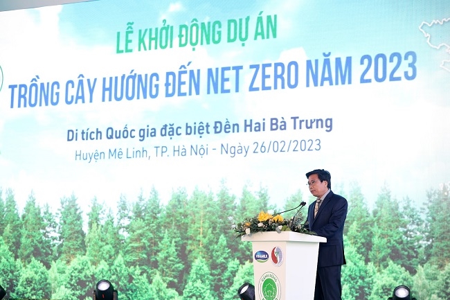 Vinamilk khởi động "Hành trình Net Zero 2050" với sự kiện trồng cây tại Hà Nội 4