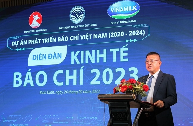 Dự án phát triển báo chí Việt Nam và Vinamilk tổ chức diễn đàn kinh tế báo chí 2023 1