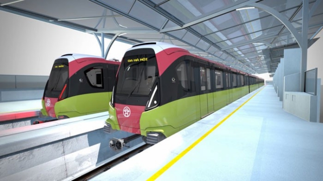 Tuyến metro Nhổn - Ga Hà Nội mới chỉ đạt 45% tiến độ