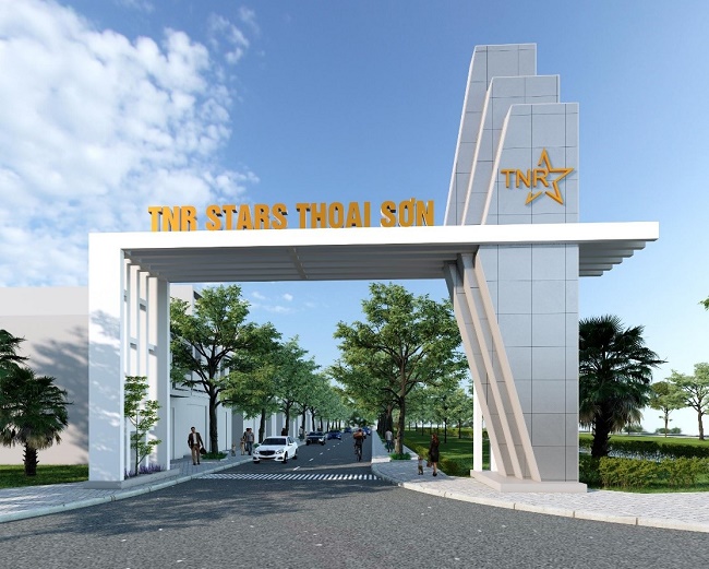 Chính thức động thổ cổng chào khu đô thị TNR Stars Thoại Sơn
